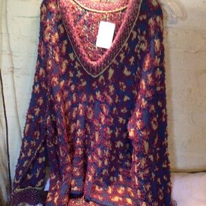 New! Free people little animal pullover
